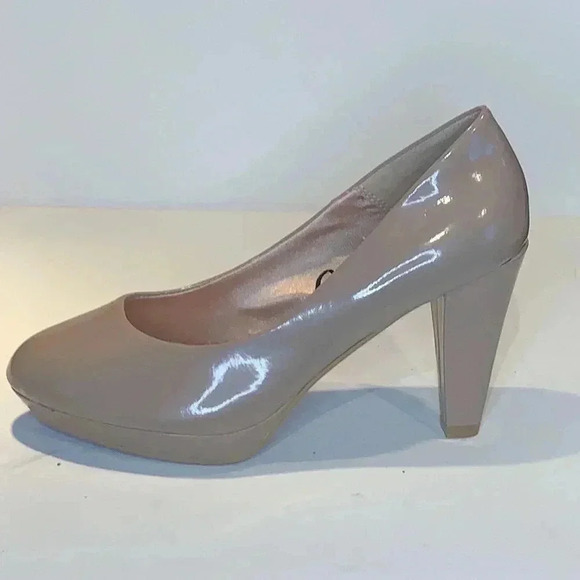 H&M platform nude heels,  Size 7, NWOT - Picture 4 of 5